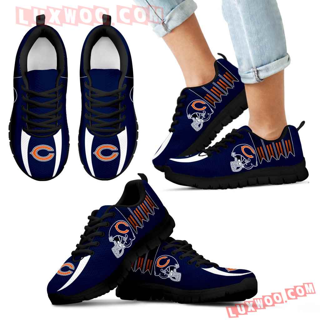 Vintage Four Flags With Streaks Chicago Bears sneakers